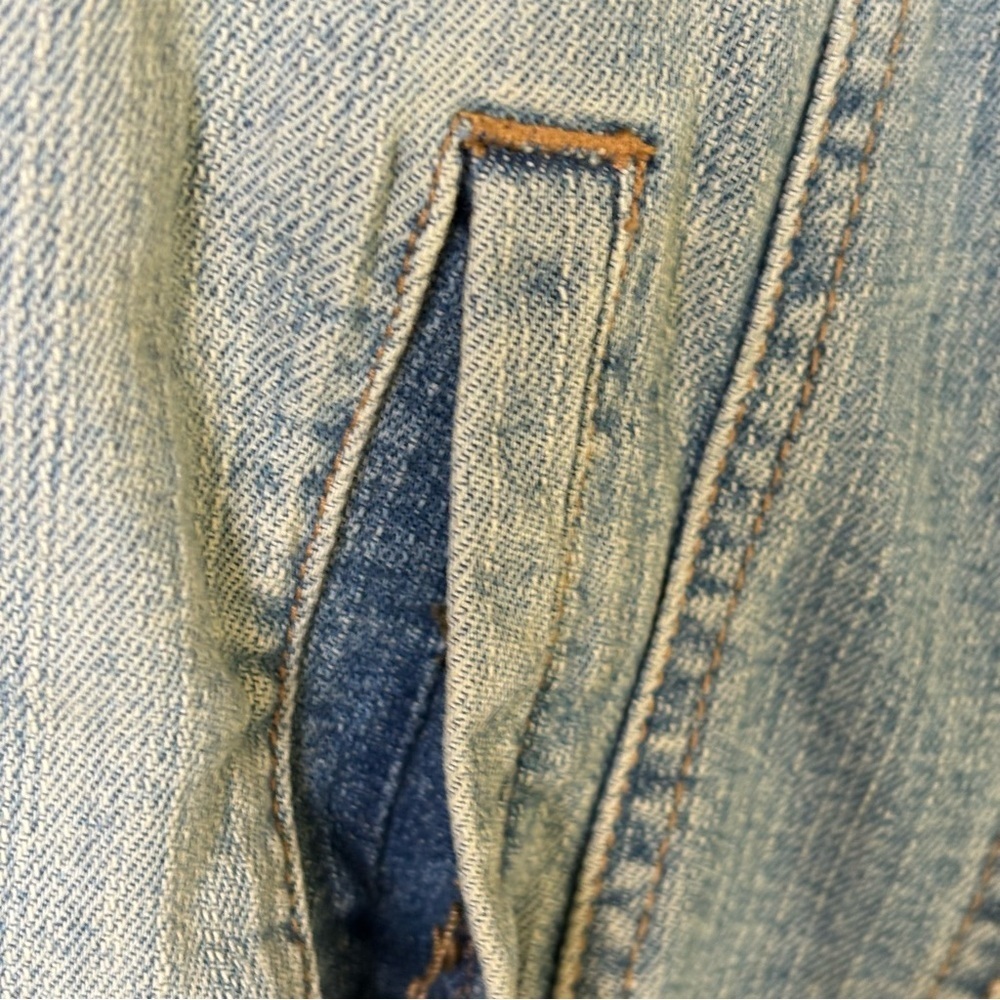 INC Vintage Y2K Embroidered Crown Rhinestone Jean Jacket Denim Jacket M - Picture 6 of 12